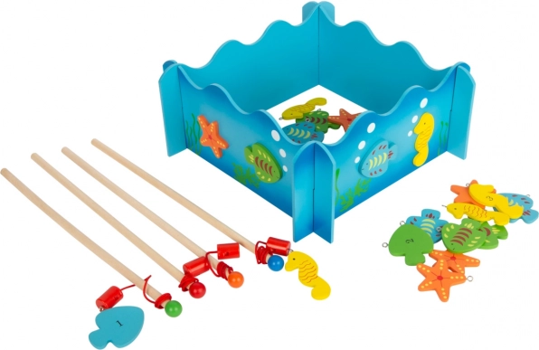 Small foot magnetinė žvejybos žaidimas „Jūrų pasaulis“