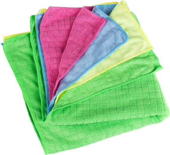 Švediška mikropluošto šluostė 50 × 60 cm, 300 g/m², spalvų mišinys