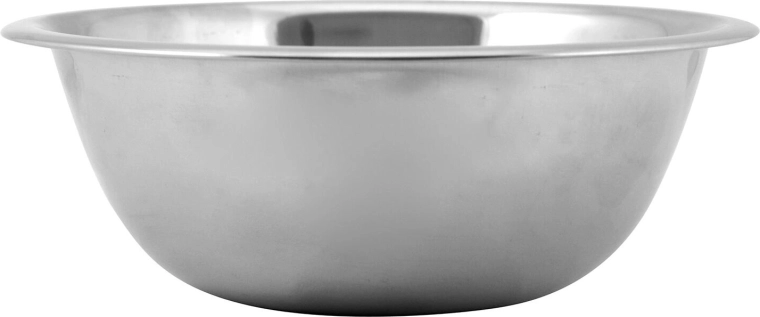 Glossy Stainless Steel Bowl 16 cm
