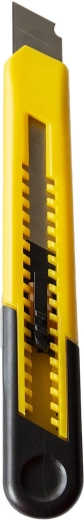 Snap-off utility knife 18 mm