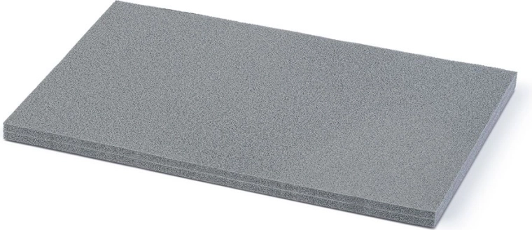 Foam insert for tool case 47.5 × 28.5 × 2 cm – gray