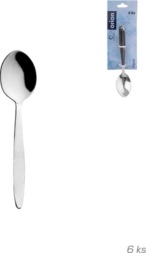 Elegant Stainless Steel Coffee Spoons 6 pcs