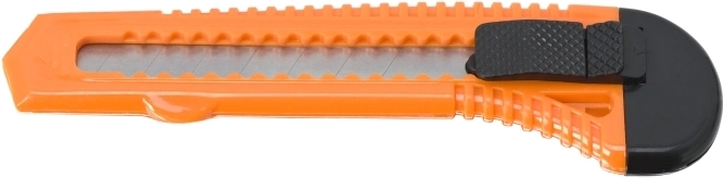 Universal utility knife with snap-off blade