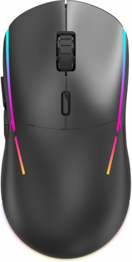Wireless gaming mouse samurai with dual connection and battery