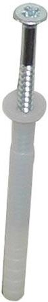 Hammer-set anchor with flat head 6 × 60 mm, pack of 50 pcs