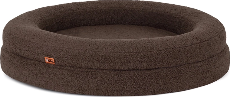 Explorer Dog ortopedinis guolis Dognut M/L 100 cm espresso ruda