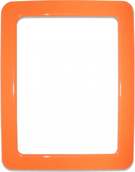 Magnetic self-adhesive frame orange 16.0x11.8 cm