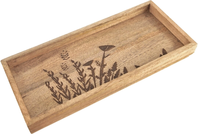 Mango Wood Tray Louka 36 × 16 cm
