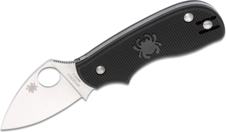 Spyderco Squeak Lightweight folding pocket knife 5.1 cm black FRN