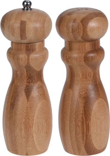 Bamboo Pepper and Salt Mill Set 16.4 × 5.3 cm, 2 pcs