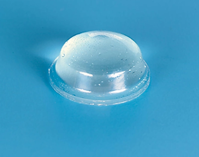 Savaime prilimpantys skaidrūs pusapvaliai amortizatoriai 11,1 × 5,1 mm (rinkinys 5 vnt.)