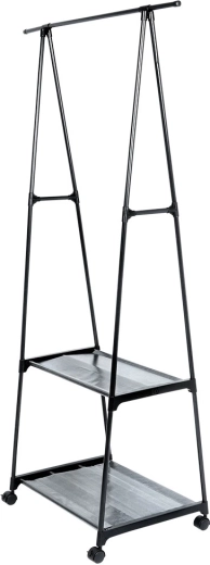 Stabili juodos spalvos metalinė konstrukcija