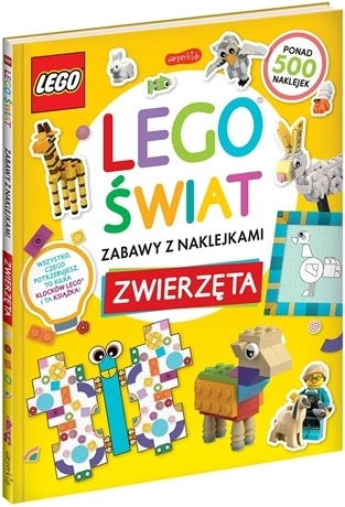 LEGO pasaulis – pramogos su lipdukais: gyvūnai