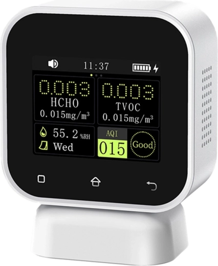 FNIRSI SFD-02 4-in-1 indoor air quality monitor with formaldehyde detection