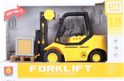 Small electric forklift 1:16