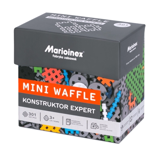 MARIOINEX mini waffle konstruktorius expert – 301 detalė