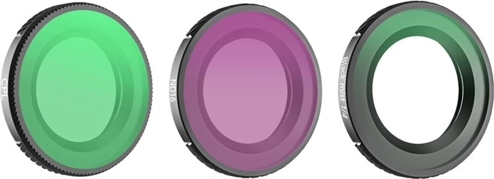 Sunnylife 1/4" filtrų rinkinys DJI Osmo Nano – Black Mist, CPL ir ND16