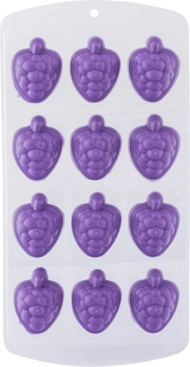 Altom Design silicone grape-shaped ice tray 21 × 11 × 2 cm