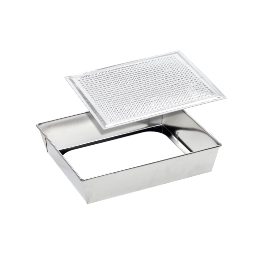 Rectangular baking pan with removable base 28 × 23.5 × 6 cm