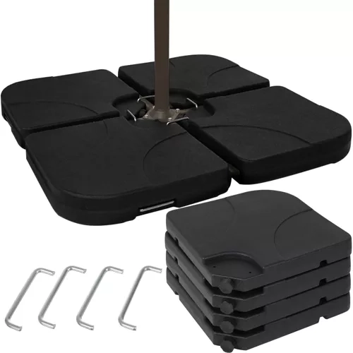 Gardlov garden umbrella base with water/sand filling option