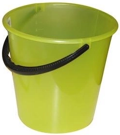 Bucket with measuring scale 7 l – assorted colors