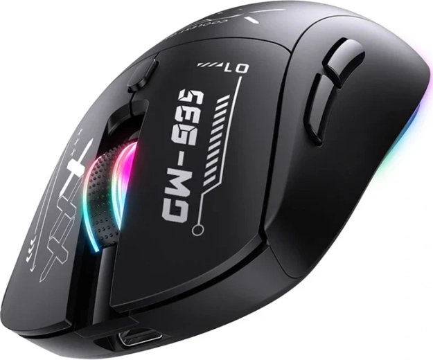 ONIKUMA CW953 Gaming Mouse, Wireless and Wired, RGB, 12800 DPI (Black)