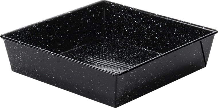 Even baking thanks to carbon steel