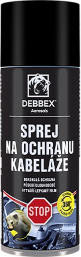 Debbex purškalas automobilio laidų instaliacijai apsaugoti nuo kiaunių ir graužikų 400 ml