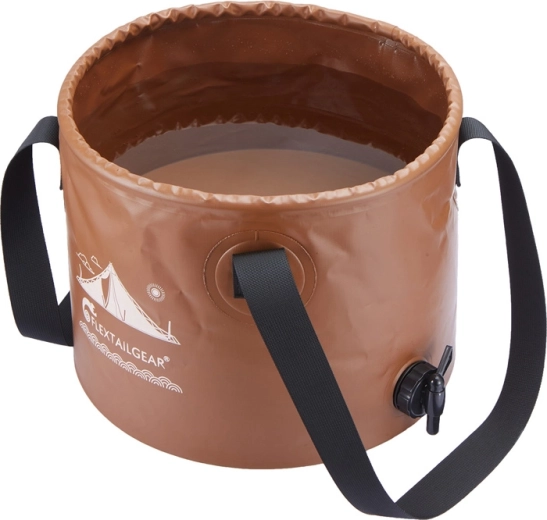 Sulankstomas kibiras Flextail Flex Bucket 20 l rudas