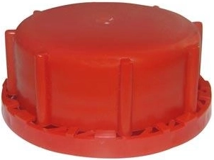 Cap for plastic jerrycan and double-bung drum