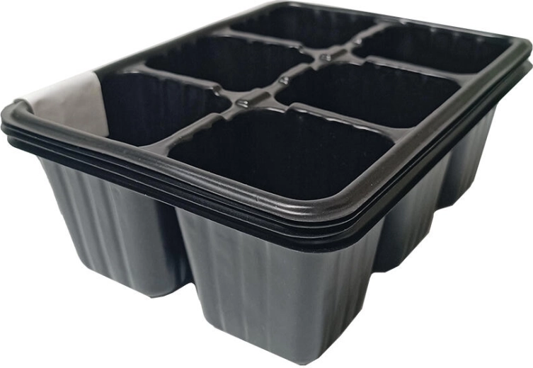 Seedling Tray 6-Cell Set (4 Pieces)