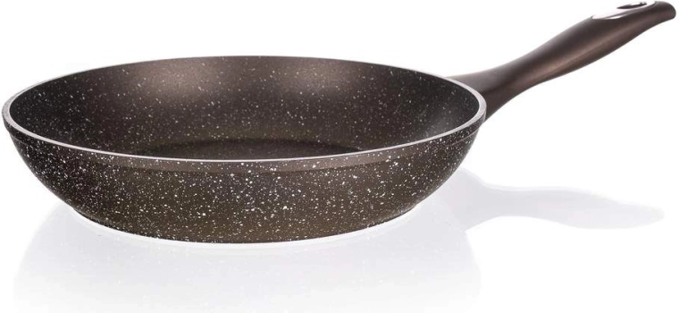 BANQUET Premium Dark Brown Frying Pan 24 cm with Non-Stick Coating