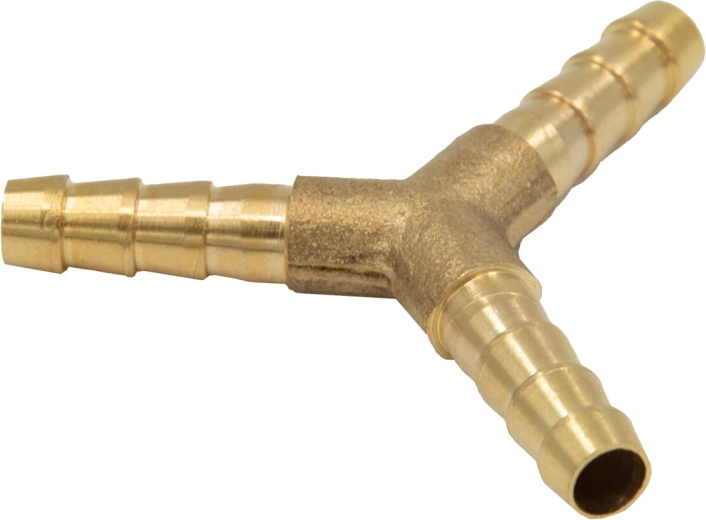 Y Splitter Hose 6 mm Brass