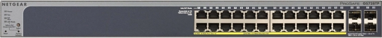 Switch NETGEAR GS728TP Smart 24xGE PoE 4xSFP