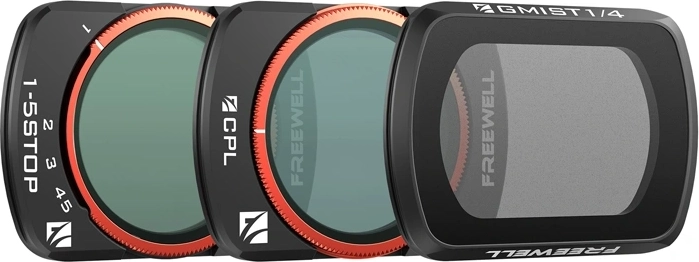 Freewell Xtra Muse filtrų rinkinys, skirtas DJI Osmo Pocket 3/4