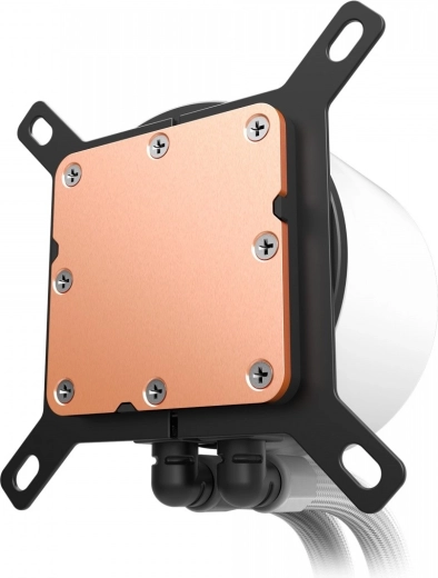 Copper contact surface for better heat transfer