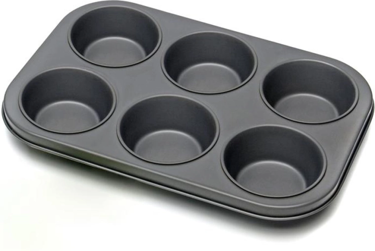 TORO Muffin Tray 6 pcs 26.5 × 18.5 cm