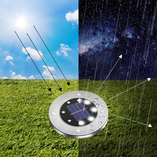 Tvirtas nerūdijantis plienas ir IP44 apsauga