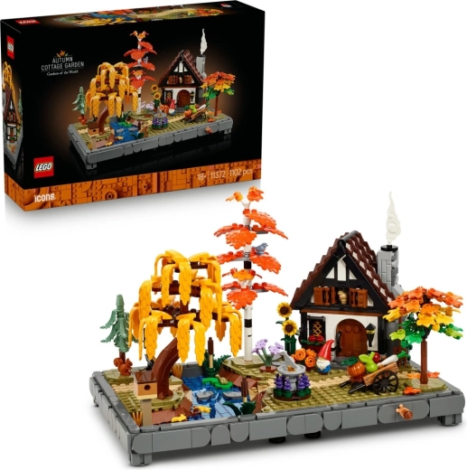 Lego Icons trobelė ir rudens sodas