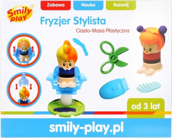 Vaikiškas kirpėjo rinkinys iš modelino