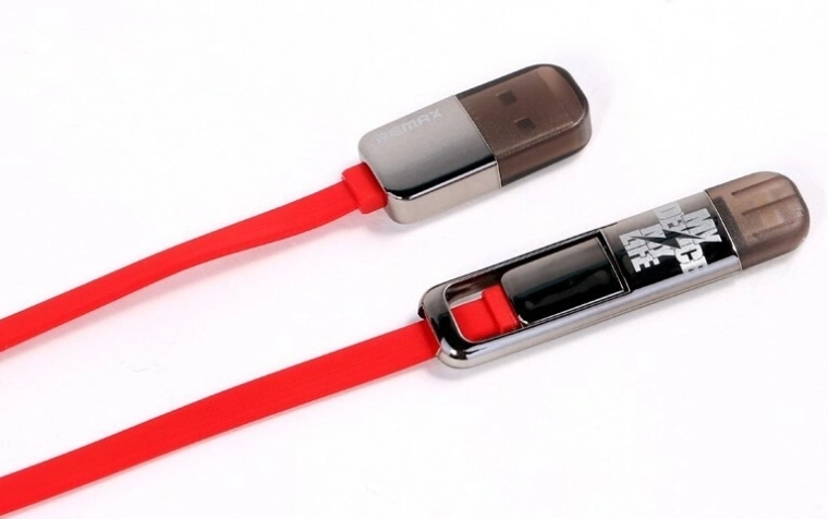 Charging and data transfer via USB 2.0