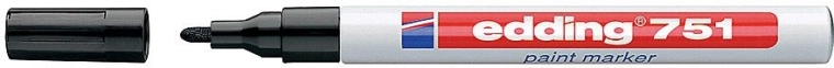 Edding 751 Paint Marker Black