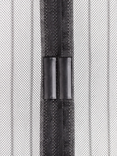 Magnetinis durų tinklelis nuo vabzdžių 100 × 210 cm, juodas