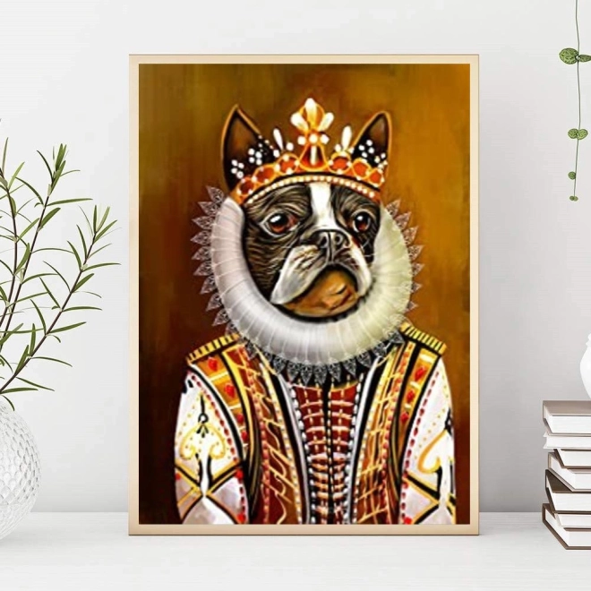 Diamond Mosaic Dog 40x50 cm