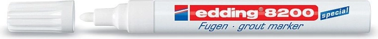 Siūlių žymeklis Edding 8200 baltas