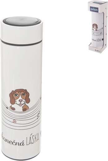 Stainless steel thermos “Endless Love – Dog” 0.4 L