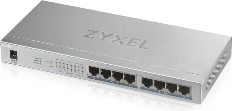 Zyxel GS1008HP 8-port Gigabit PoE+ Switch