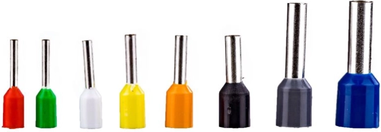 Color-coded ferrules for fast work