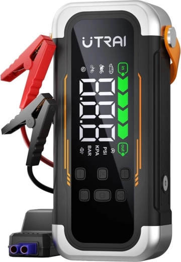 Utrai JS40 multifunction car jump starter with compressor