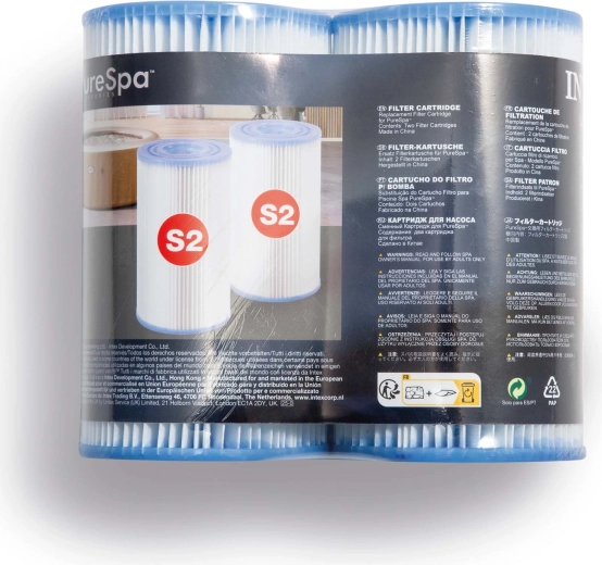 INTEX PureSpa S2 sūkurinės vonios siurblio filtras, 2 vnt. rinkinys